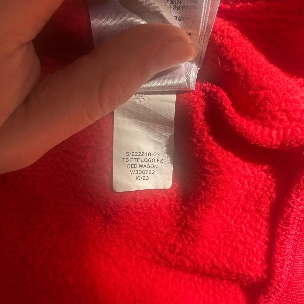 Red Gap baby zip up hoodie Size 5 years - Picture 4 of 4